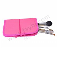 Makeup brush bag