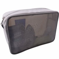 Mesh cosmetic bag