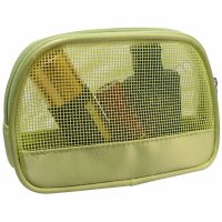 Mesh cosmetic bag